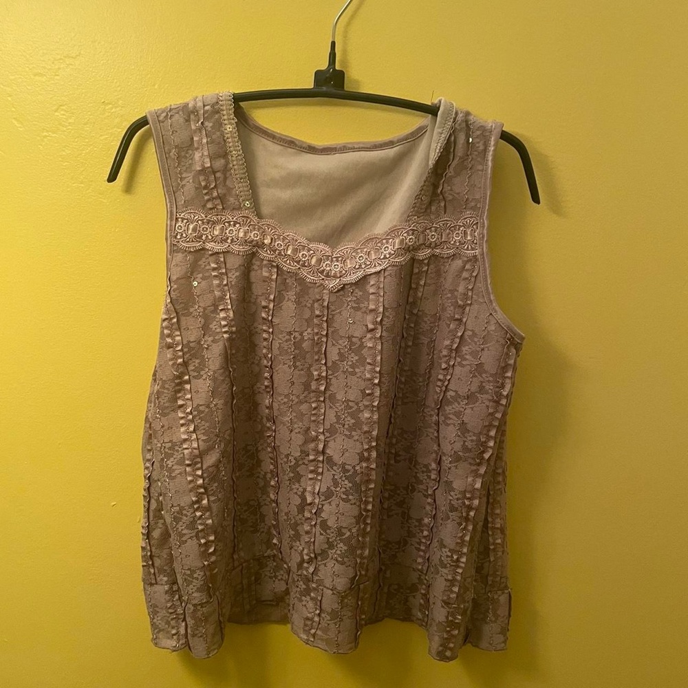 adorable floral lace top